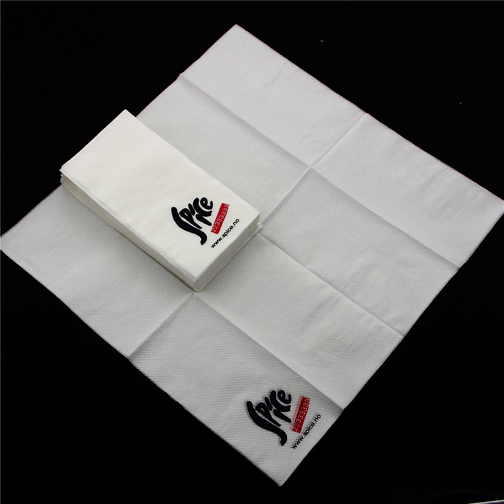 Recycled Napkin with 2 Color Printing