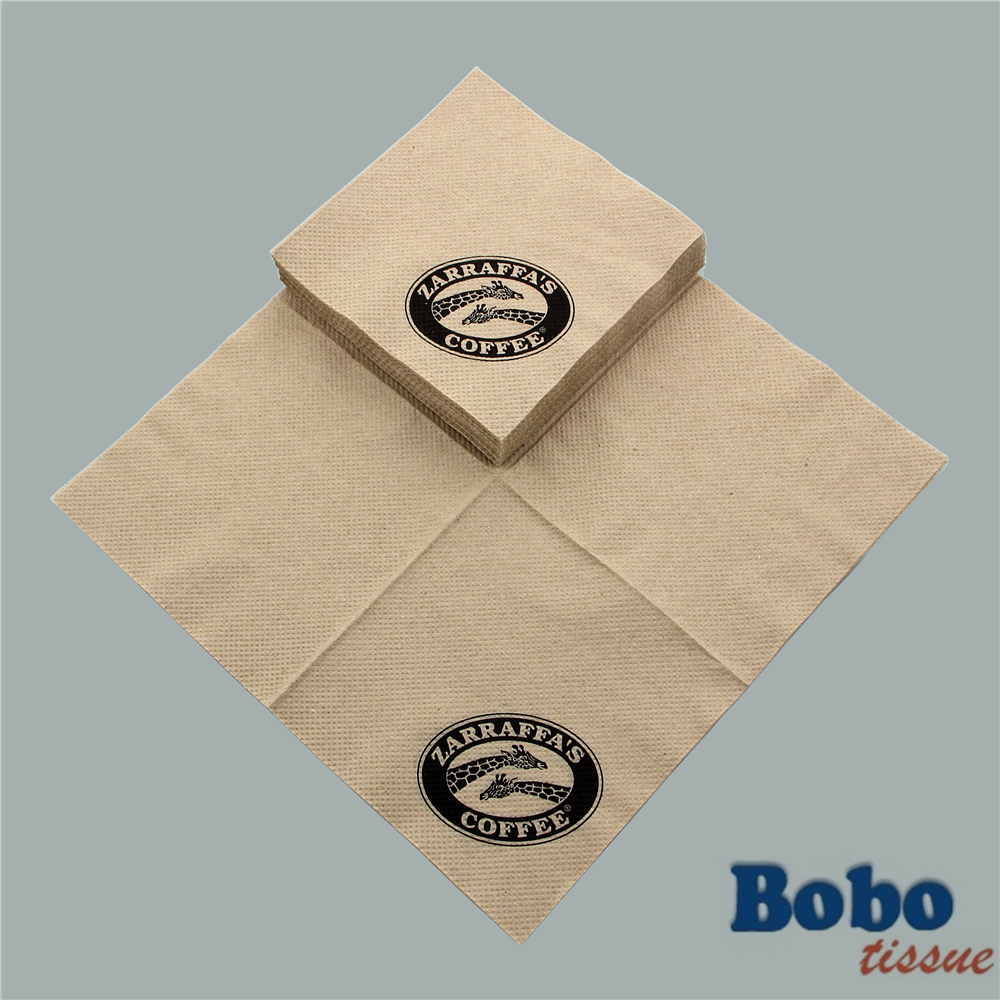 Natural lunch napkin / natural luncheon napkin