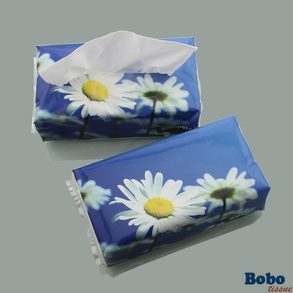 soft pack facial tissue / soft pack tissue / tissue pack / soft tissue pack