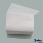 White interfold napkin